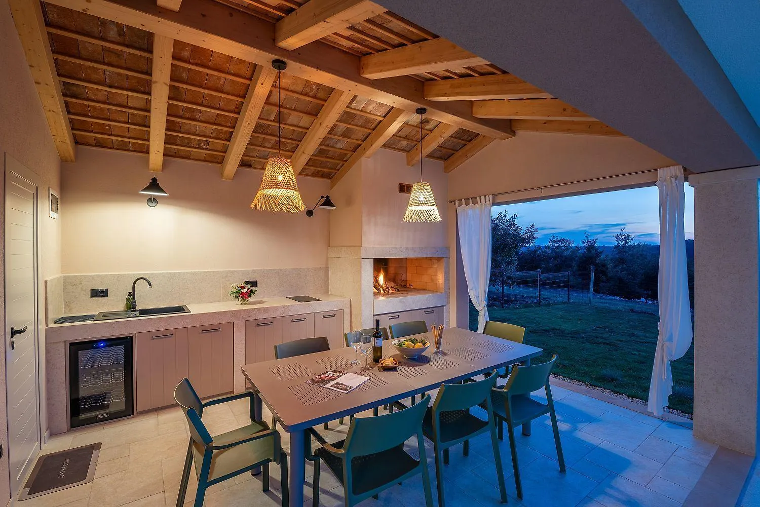 Beeindruckende Villa Mit Panoramablick, Privatpool, Tischtennis, Tischfussball, Spielplatz, Babybett Pazin Vakantiehuis
