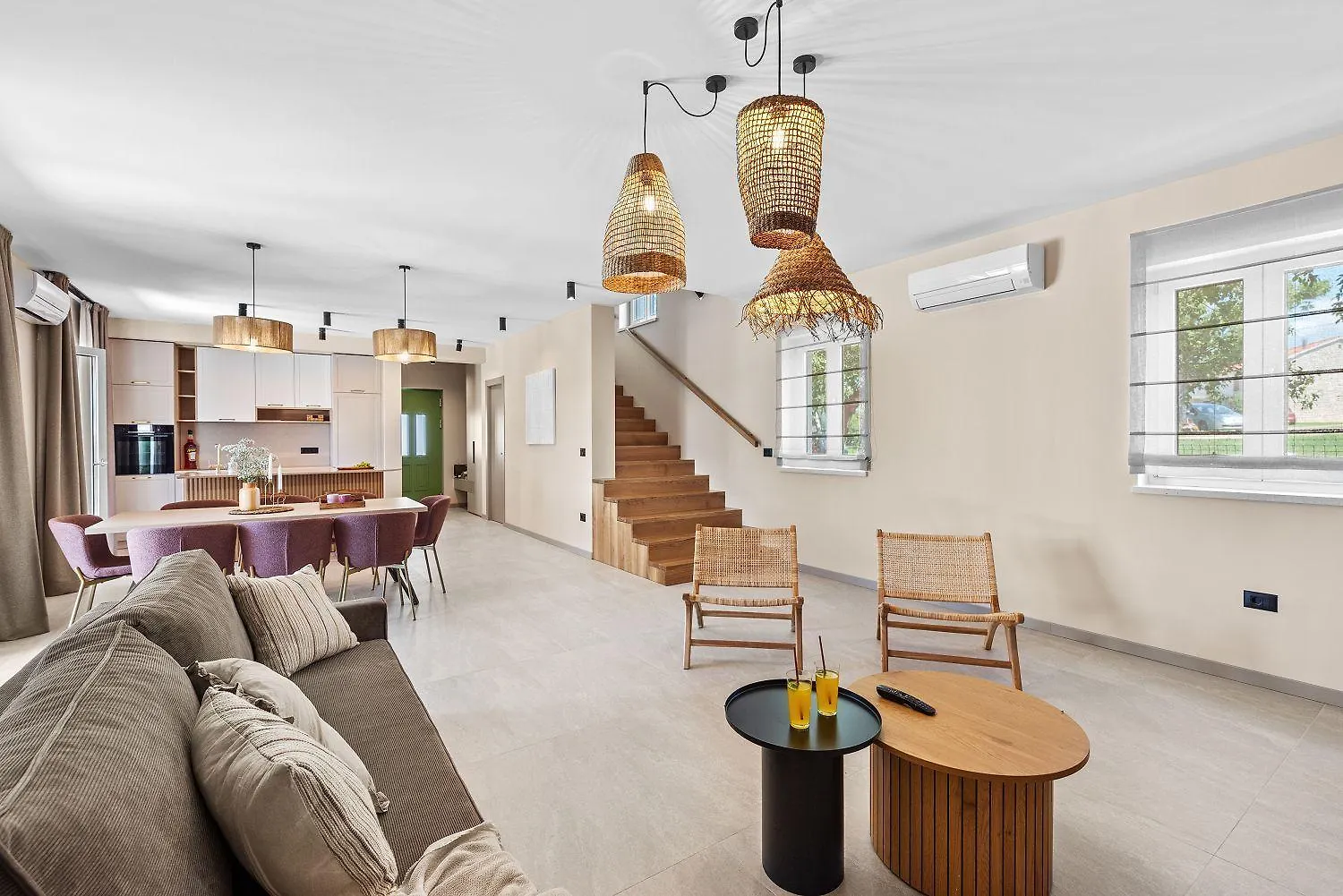 Vakantiehuis Beeindruckende Villa Mit Panoramablick, Privatpool, Tischtennis, Tischfussball, Spielplatz, Babybett Pazin